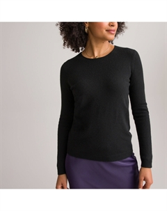 Пуловер с круглым вырезом 100 кашемир черный Anne weyburn