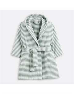 Детский халат с капюшоном Malo зеленый La redoute interieurs