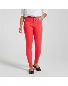 Брюки узкие красный Only