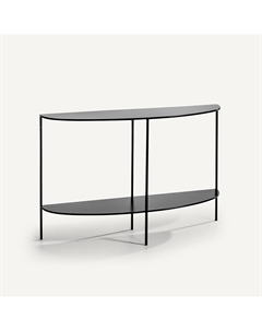 Столик полукруглый Anya черный Laredoute