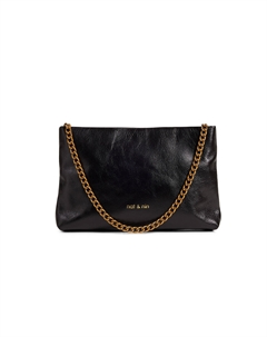 Сумка-шоппер из кожи MOLLY черный Laredoute