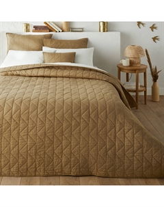 Стеганое покрывало 100 хлопок Zig Zag Scenario желтый Laredoute