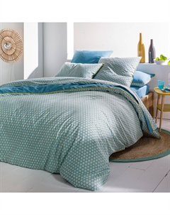 Пододеяльник с рисунком Pop Mozac синий La redoute interieurs