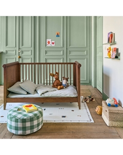 Ковер детский из переработанного хлопка Nalya разноцветный Laredoute