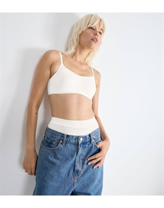 Бюстгальтер-топ Go Daily Cotton белый Sloggi