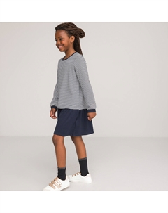 Платье с эффектом 2 в 1 3-12 лет синий Laredoute