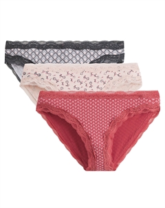 Комплект из трех трусов-слипов La Redoute другие Laredoute