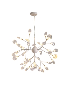 Люстра из металла 75см белый Laredoute