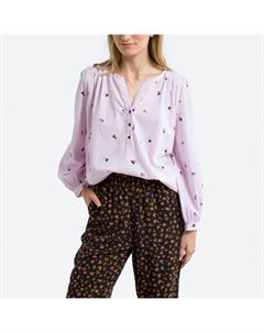 Блузка RIVETTE с длинными рукавами фиолетовый Laredoute