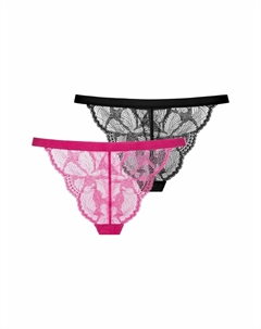 Комплект из двух трусов-стрингов Kisha La Redoute розовый Laredoute