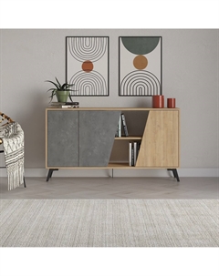 Комод с 3 шкафчиками бежевый So'home