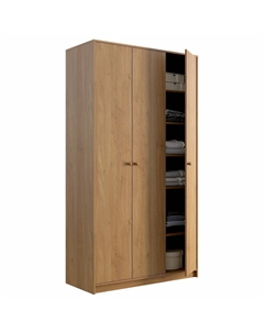 Шкаф трехстворчатый древесный каштановый Laredoute