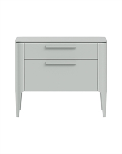 Тумба с 2 ящиками серый Laredoute
