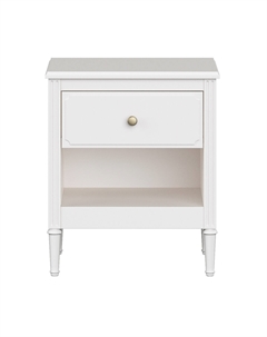 Тумба прикроватная из массива бука белый So'home