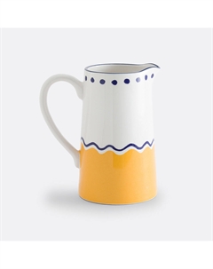 Графин из фаянса с принтом Olympe желтый La redoute interieurs