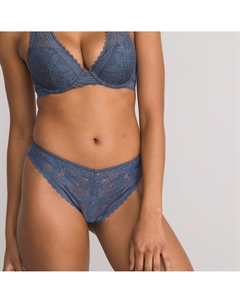 Трусы-танга Signature из кружева JEANNE синий La redoute collections