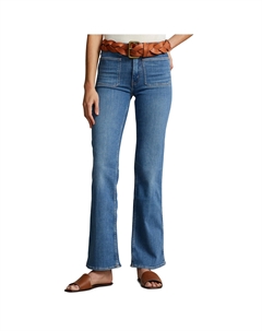 Джинсы буткат синий Polo ralph lauren