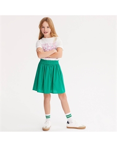 Короткая юбка зеленый La redoute collections