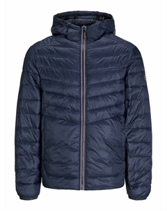 Куртка стеганая с капюшоном синий Laredoute