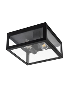 Светильник из металла черный Laredoute