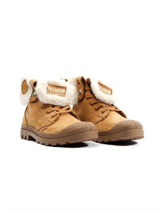 Ботинки из кожи на меху Baggy NBK Wl каштановый Laredoute