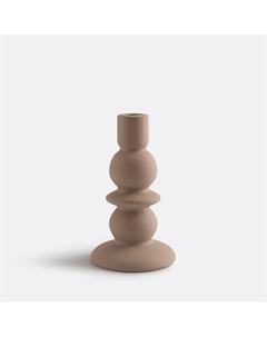 Подсвечник из керамики В18 см Kiero бежевый La redoute interieurs