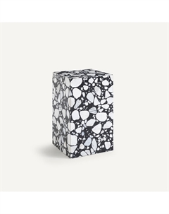 Стол журнальный из терраццо Alcana белый Laredoute