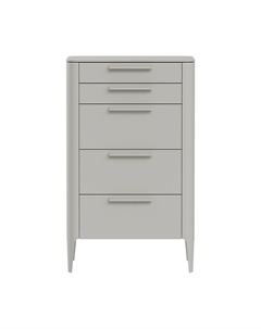 Комод с 5 ящиками из массива бука бежевый So'home