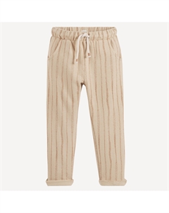 Брюки в полоску бежевый La redoute collections