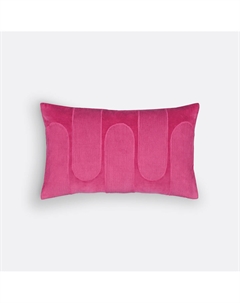 Наволочка из велюра Brimo розовый La redoute interieurs