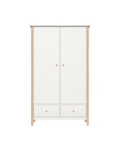 Шкаф 2-х створчатый из массива бука  желтый So'home