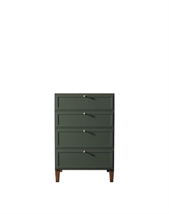 Комод вертикальный из массива ясеня каштановый So'home