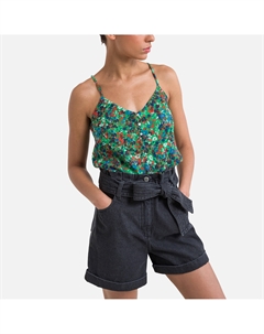 Топ с принтом красный Only