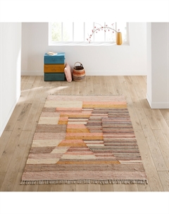 Ковер из переработанного хлопка Kanta разноцветный Laredoute