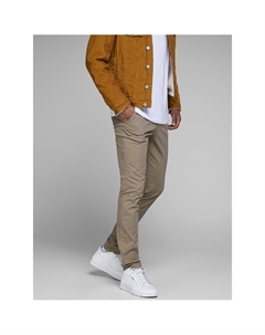 Брюки-чинос узкие Marco бежевый Jack & jones