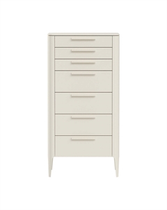 Комод с 7 ящиками желтый So'home