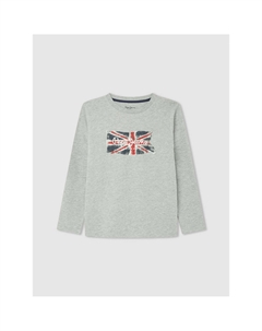 Лонгслив La Redoute серый Laredoute