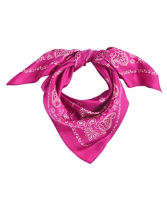 Платок из шелка розовый Laredoute