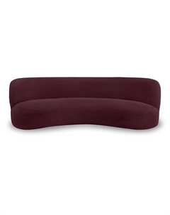 Диван трехместный красный So'home