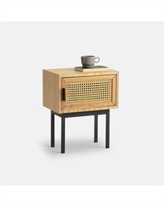Тумба с 1 дверцей из плетеного ротанга WASKA каштановый La redoute interieurs