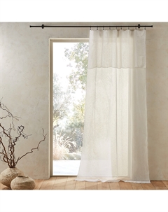 Штора из льна Noctuelle белый Am.pm.