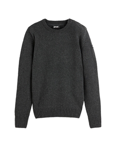 Пуловер из плотного трикотажа PL OUTRIDER 1 серый Schott