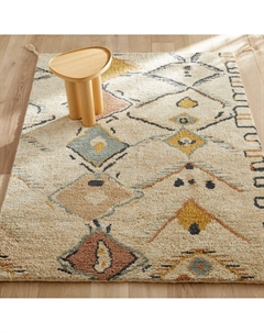 Ковер из шерсти ручной работы Mirjana бежевый Am.pm.