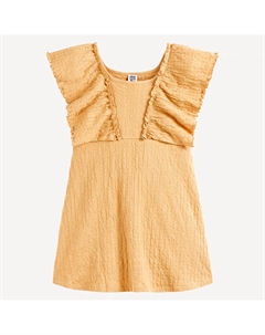 Платье из оригинального трикотажа желтый La redoute collections