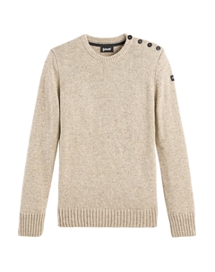 Пуловер из плотного трикотажа PL OUTRIDER 1 бежевый Schott