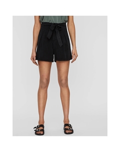 Шорты из лиоцелла с завязками на поясе черный Vero moda