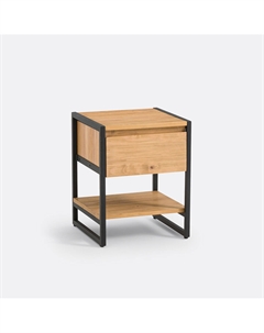 Тумба с 1 ящиком HIBA черный La redoute interieurs