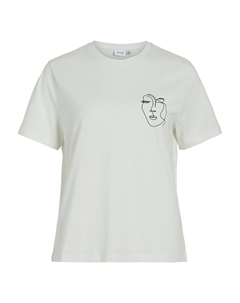 Футболка с принтом белый Laredoute