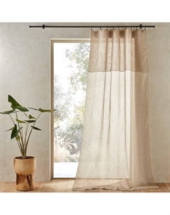 Штора из льна Noctuelle бежевый Am.pm.