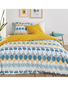 Пододеяльник с рисунком Cool синий La redoute interieurs